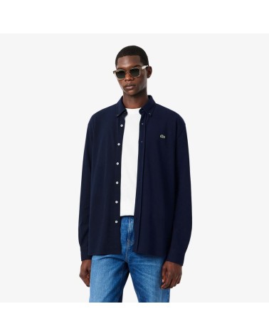 CAMISA REGULAR DE PIQUE LACOSTE