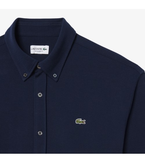CAMISA REGULAR DE PIQUE LACOSTE
