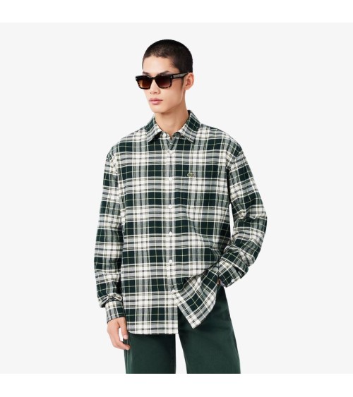 CAMISA REGULAR FRANELA LACOSTE