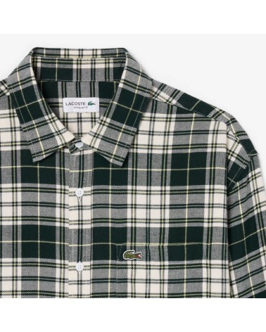 CAMISA REGULAR FRANELA LACOSTE