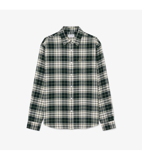 CAMISA REGULAR FRANELA LACOSTE
