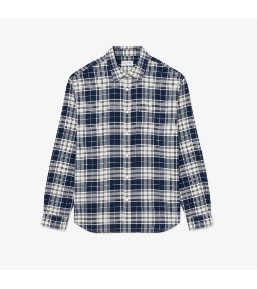 CAMISA REGULAR FRANELA LACOSTE