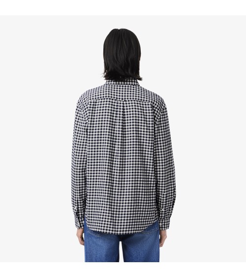 CAMISA FRANELA CUADROS DE LACOSTE