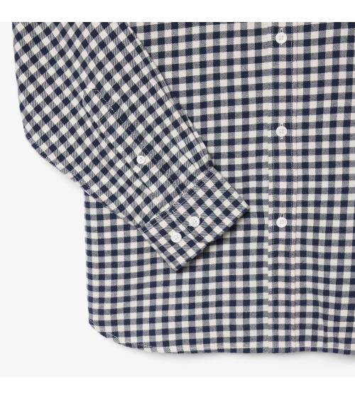 CAMISA FRANELA CUADROS DE LACOSTE