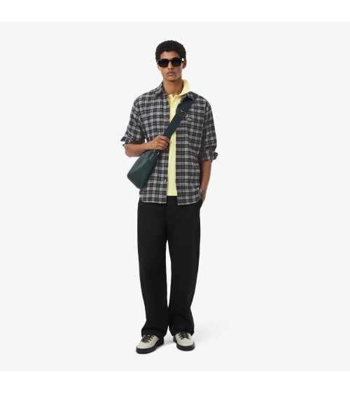CAMISA DE FRANELA DE CUADROS LACOSTE