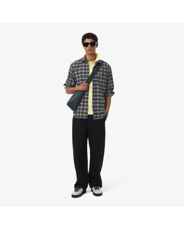 CAMISA DE FRANELA DE CUADROS LACOSTE