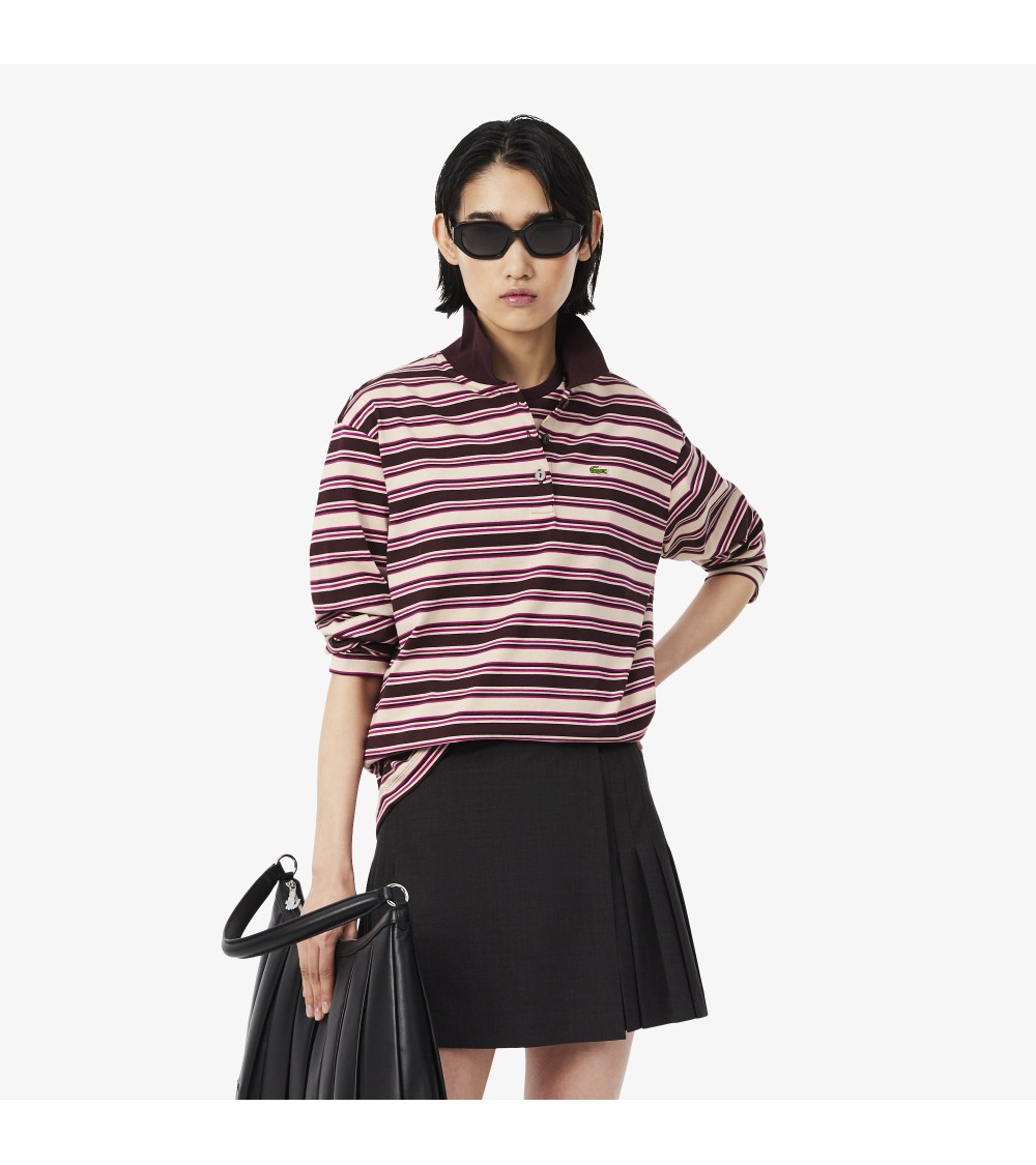 POLO OVERSIZE DE MANGA LARGA LACOSTE