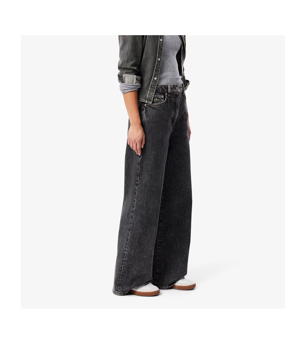 PANTALÓN VAQUERO WIDE LEG LACOSTE
