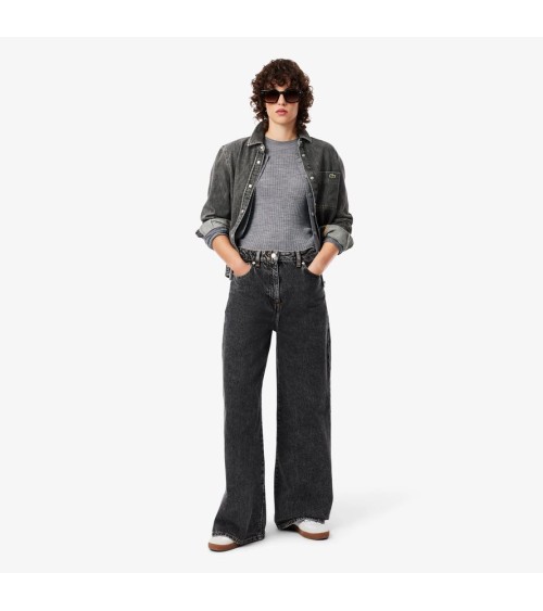 PANTALÓN VAQUERO WIDE LEG LACOSTE