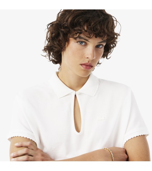 POLO DE PIQUÉ ABOLLONADO LACOSTE