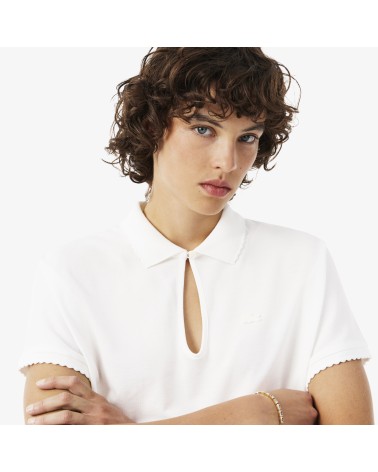 POLO DE PIQUÉ ABOLLONADO LACOSTE