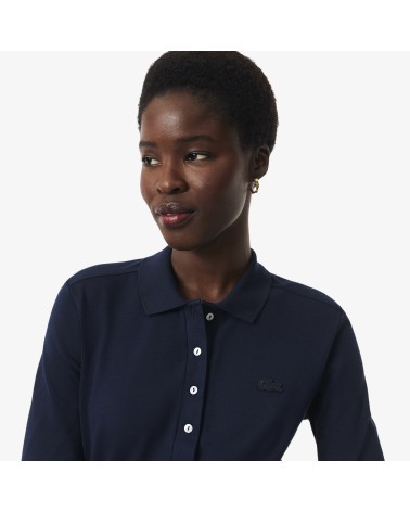POLO DE PIQUÉ MANGA LARGA LACOSTE