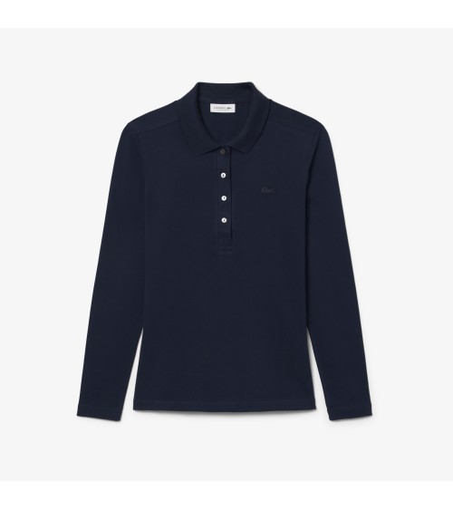 POLO DE PIQUÉ MANGA LARGA LACOSTE