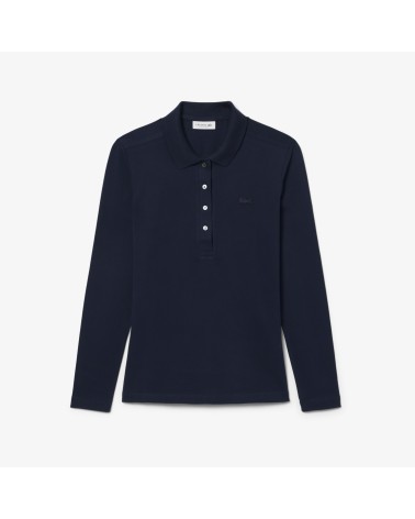 POLO DE PIQUÉ MANGA LARGA LACOSTE