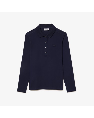POLO DE PIQUÉ MANGA LARGA LACOSTE
