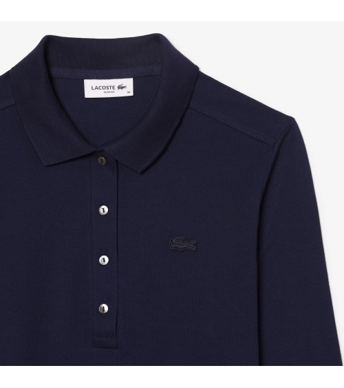 POLO DE PIQUÉ MANGA LARGA LACOSTE