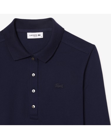 POLO DE PIQUÉ MANGA LARGA LACOSTE