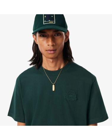CAMISETA LOGO ESCUDO LACOSTE
