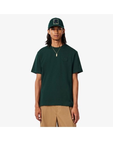 CAMISETA LOGO ESCUDO LACOSTE