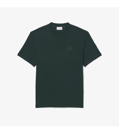 CAMISETA LOGO ESCUDO LACOSTE