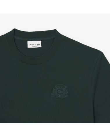 CAMISETA LOGO ESCUDO LACOSTE