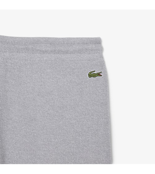 PANTALÓN DE CHANDAL TEJIDO SUAVE ACANALADO LACOSTE