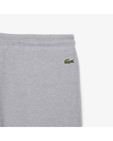 PANTALÓN DE CHANDAL TEJIDO SUAVE ACANALADO LACOSTE