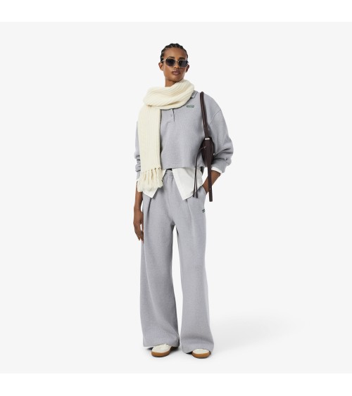 PANTALÓN DE CHANDAL TEJIDO SUAVE ACANALADO LACOSTE