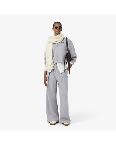PANTALÓN DE CHANDAL TEJIDO SUAVE ACANALADO LACOSTE