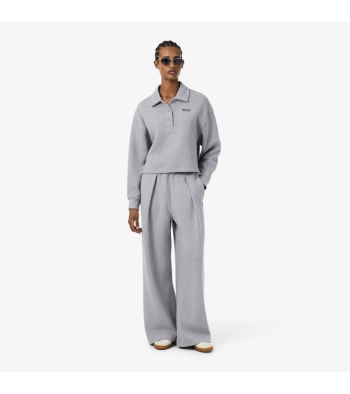 PANTALÓN DE CHANDAL TEJIDO SUAVE ACANALADO LACOSTE