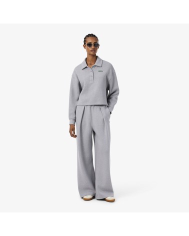 PANTALÓN DE CHANDAL TEJIDO SUAVE ACANALADO LACOSTE