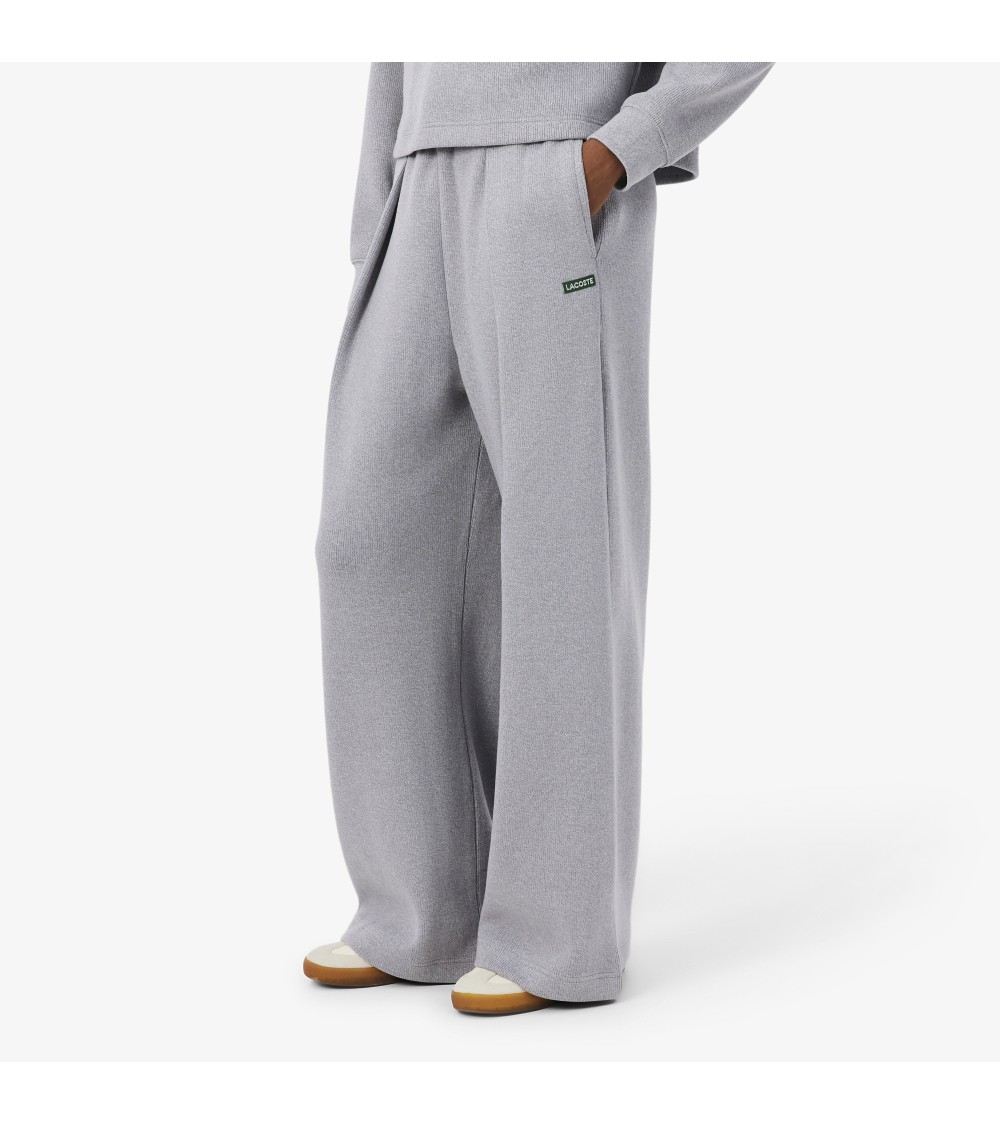 PANTALÓN DE CHANDAL TEJIDO SUAVE ACANALADO LACOSTE