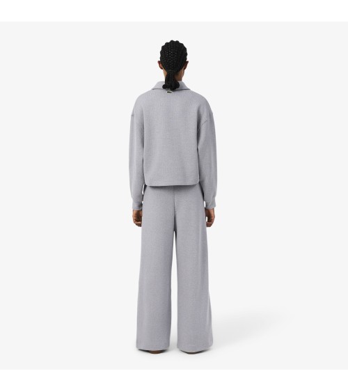 PANTALÓN DE CHANDAL TEJIDO SUAVE ACANALADO LACOSTE