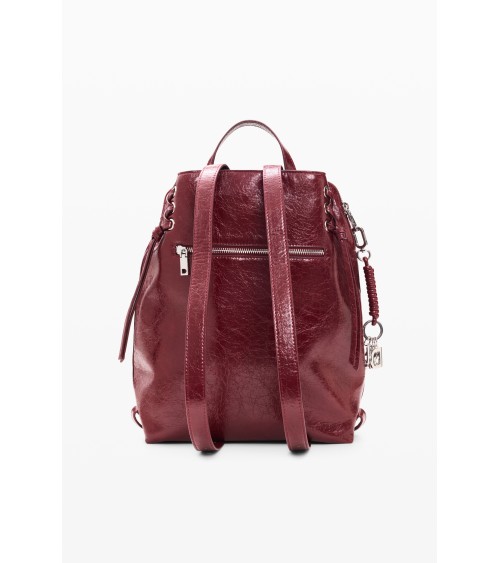 MOCHILA HALF LOGO LUENA GRANATE DESIGUAL