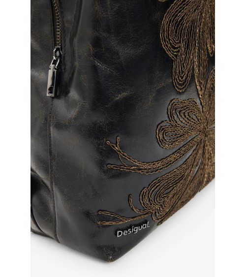 MOCHILA CON BORDADOS MISTRAL SUMY MINI STRAIGHT DESIGUAL