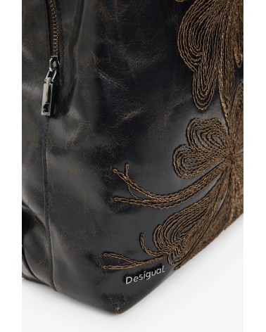 MOCHILA CON BORDADOS MISTRAL SUMY MINI STRAIGHT DESIGUAL