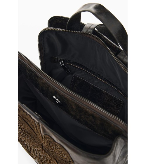 MOCHILA CON BORDADOS MISTRAL SUMY MINI STRAIGHT DESIGUAL
