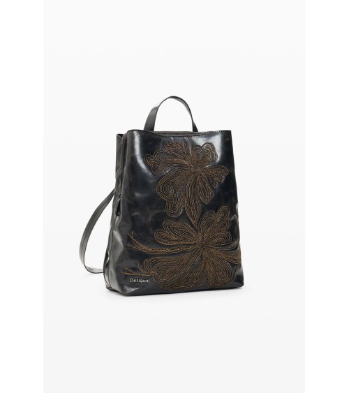 MOCHILA CON BORDADOS MISTRAL SUMY MINI STRAIGHT DESIGUAL
