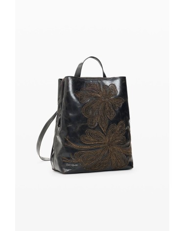 MOCHILA CON BORDADOS MISTRAL SUMY MINI STRAIGHT DESIGUAL