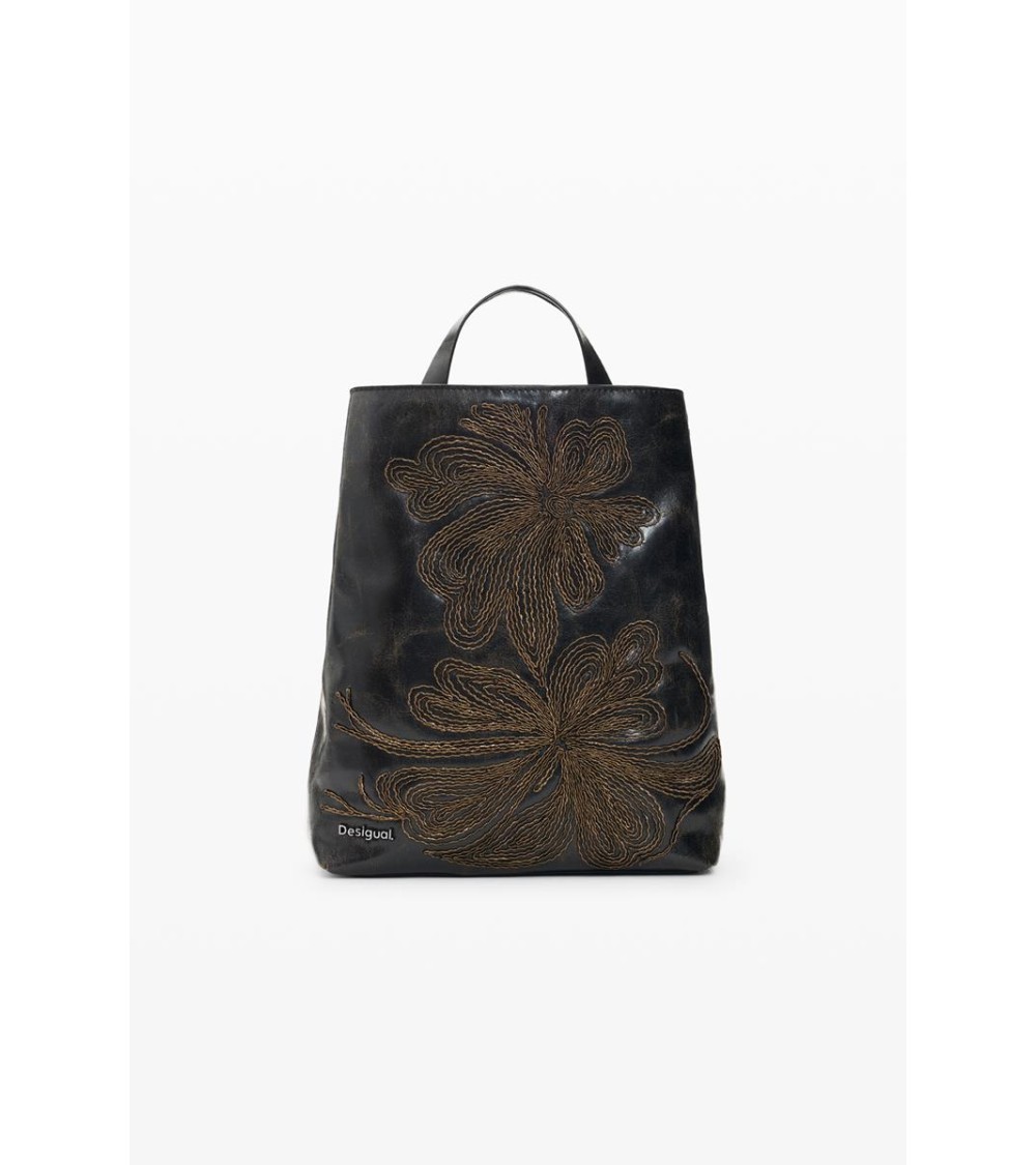 MOCHILA CON BORDADOS MISTRAL SUMY MINI STRAIGHT DESIGUAL
