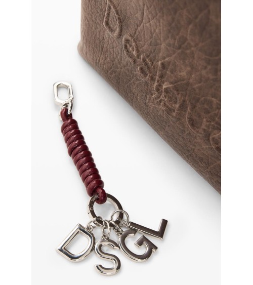 MOCHILA LUENA HALF LOGO BEIGE DESIGUAL