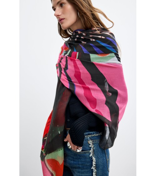 FULAR ESTAMPADO DISEÑO Monsieur Christian Lacroix DESIGUAL