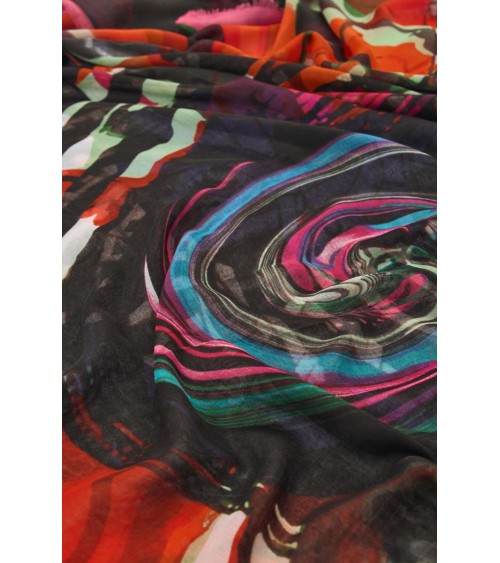 FULAR ESTAMPADO DISEÑO Monsieur Christian Lacroix DESIGUAL