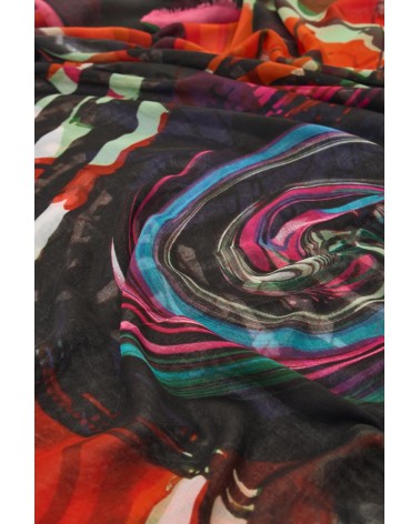FULAR ESTAMPADO DISEÑO Monsieur Christian Lacroix DESIGUAL