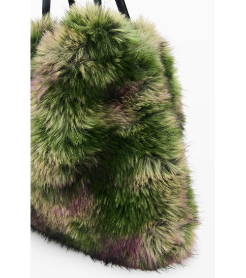 BOLSO DE PELO SINTÉTICO DISEÑO  Monsieur Christian Lacroix DESIGUAL