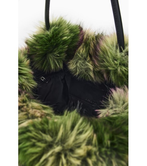 BOLSO DE PELO SINTÉTICO DISEÑO  Monsieur Christian Lacroix DESIGUAL