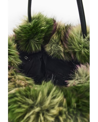 BOLSO DE PELO SINTÉTICO DISEÑO  Monsieur Christian Lacroix DESIGUAL
