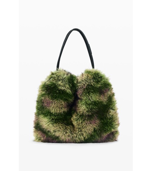 BOLSO DE PELO SINTÉTICO DISEÑO  Monsieur Christian Lacroix DESIGUAL