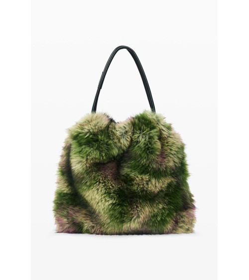 BOLSO DE PELO SINTÉTICO DISEÑO  Monsieur Christian Lacroix DESIGUAL