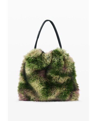 BOLSO DE PELO SINTÉTICO DISEÑO  Monsieur Christian Lacroix DESIGUAL